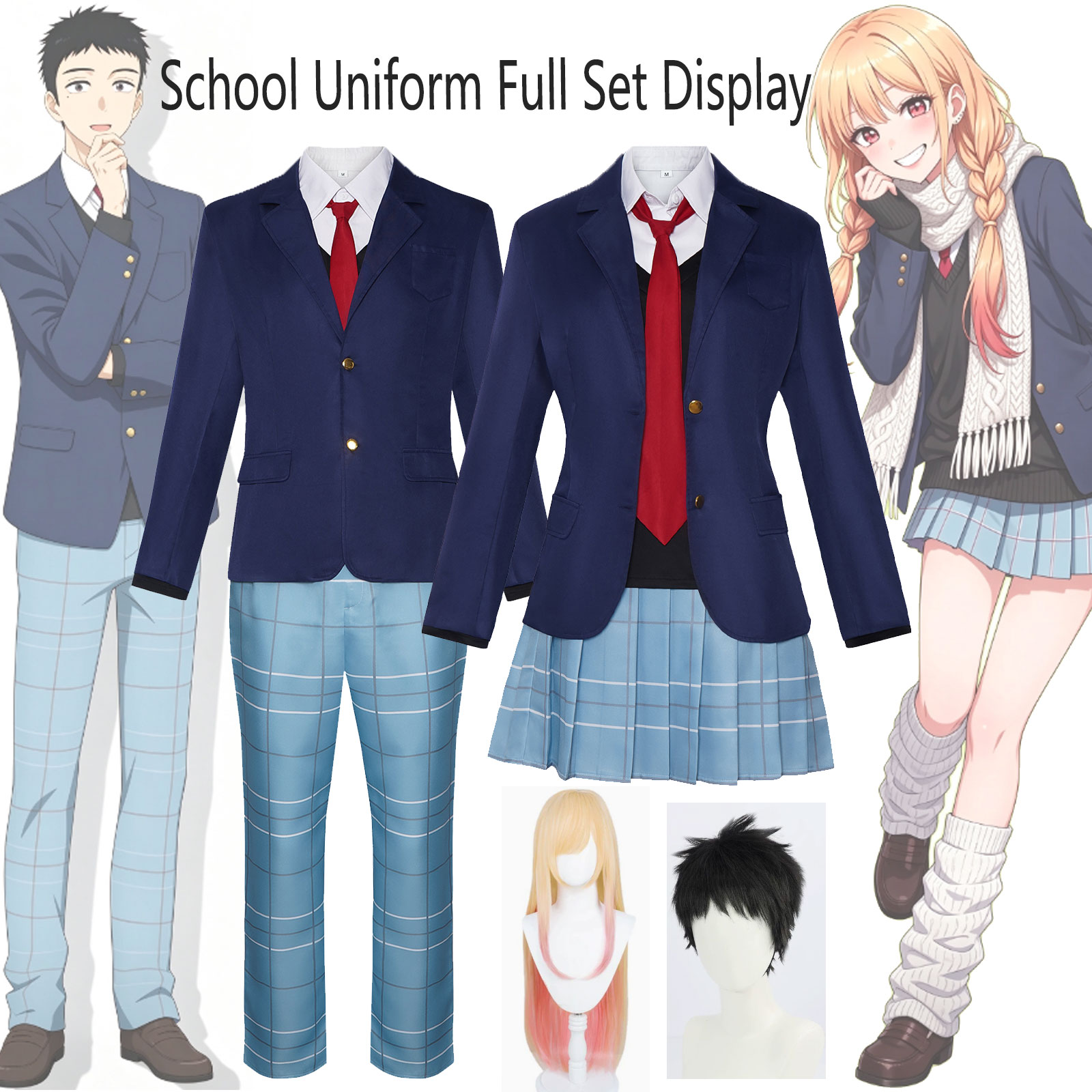 Kitagawa Anime Cosplay - My Dress-Up Darling S2 Kit Cosplay