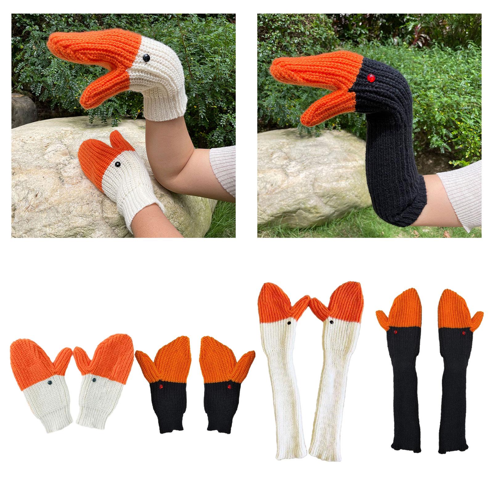 Anime Cosplay Idea - Luvas em forma de cisne, luvas