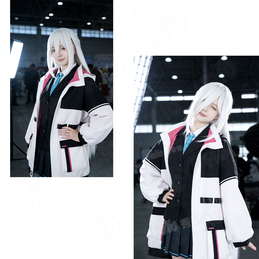 Anime Cosplay Blue Hair - Peruca de Cosplay Kei Blue Archive