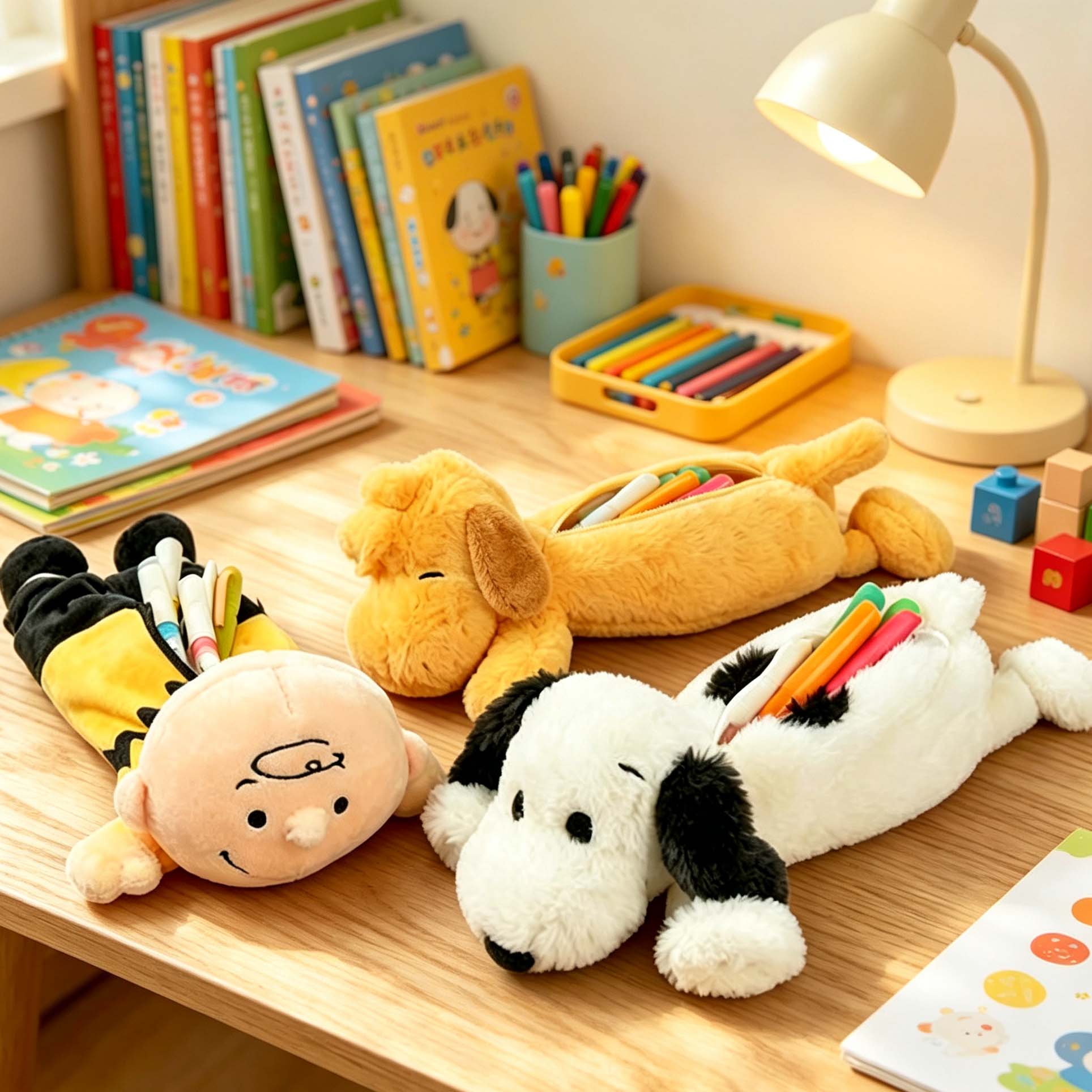 Anime Cosplay Idea - Estojo de lápis com desenhos animados,