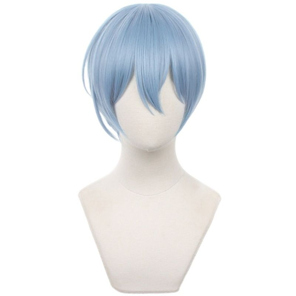 Peruca Cosplay Anime Blue Lock - Anime Cosplay Blue Hair avaliação e preço