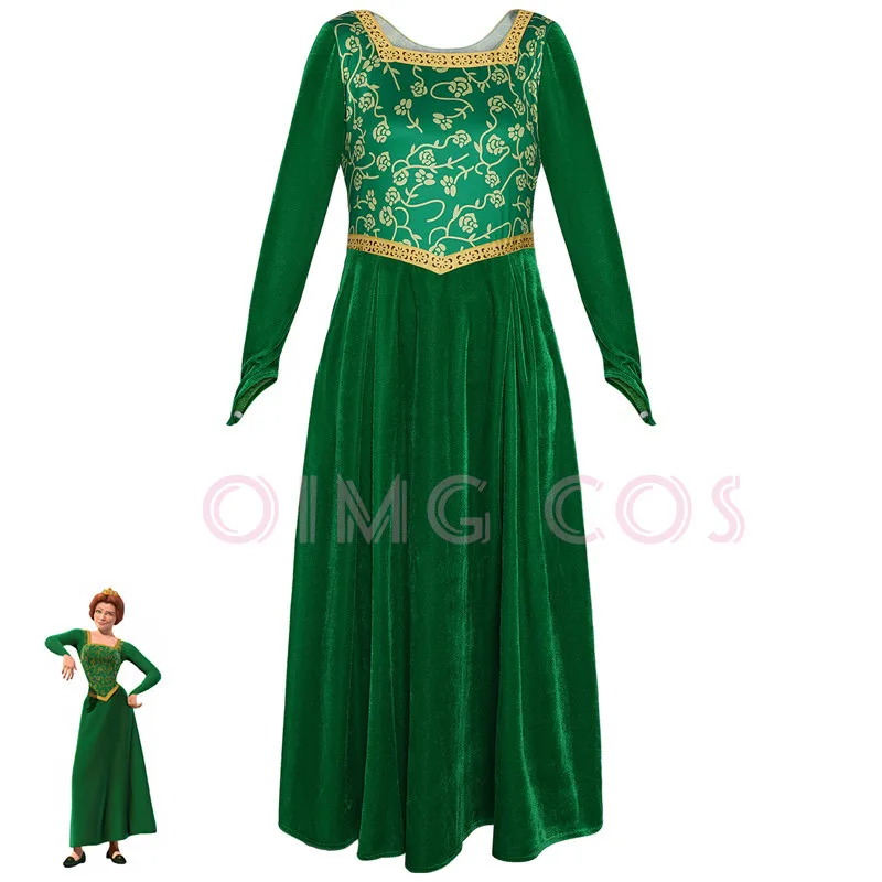 Princesa fiona cosplay traje a - Anime Cosplay Ladies avaliação e preço