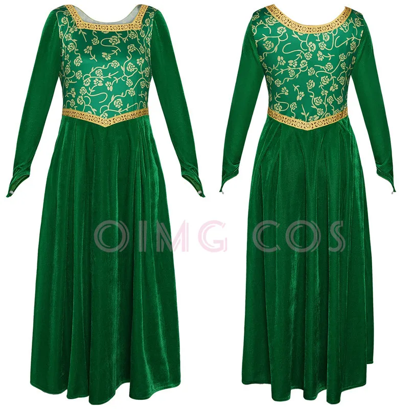 Princesa fiona cosplay traje a - Anime Cosplay Ladies avaliação e preço