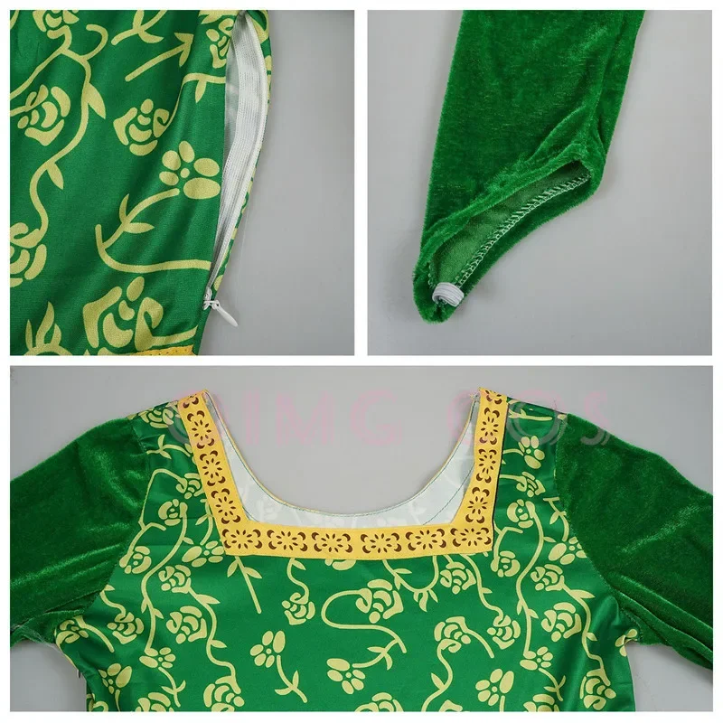 Princesa fiona cosplay traje a - Anime Cosplay Ladies avaliação e preço